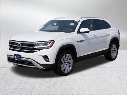 Pure White 2023 Volkswagen Atlas Cross Sport 3.6L V6 SE w/Technology