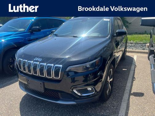Diamond Black Crystal Pearlcoat 2019 Jeep Cherokee Limited