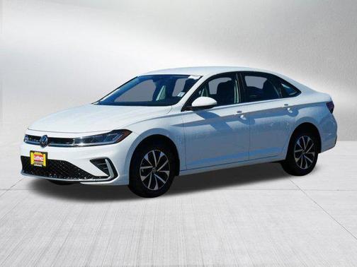 Pure White 2025 Volkswagen Jetta 1.5T S