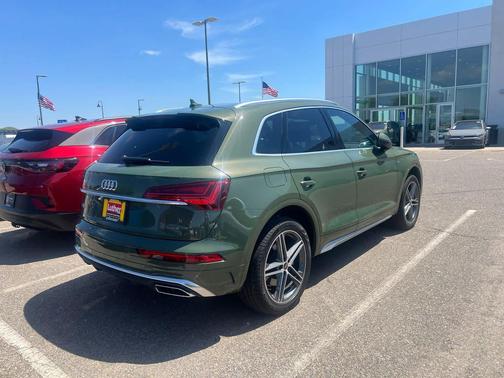 District Green Metallic 2024 Audi Q5 55 S line Premium Plus