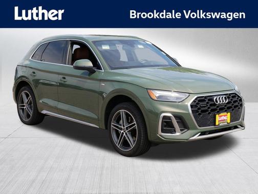 District Green Metallic 2024 Audi Q5 55 S line Premium Plus