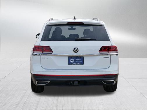 Pure White 2023 Volkswagen Atlas 3.6L SE w/Technology