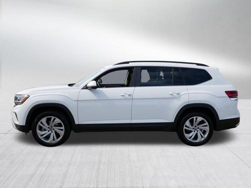 Pure White 2023 Volkswagen Atlas 3.6L SE w/Technology
