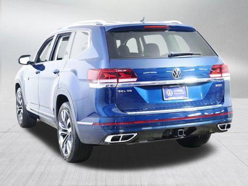 Tourmaline Blue Metallic 2022 Volkswagen Atlas 3.6L SEL Premium