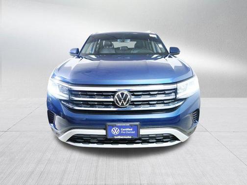 Tourmaline Blue Metallic 2023 Volkswagen Atlas Cross Sport 3.6L V6 SE w/Technology