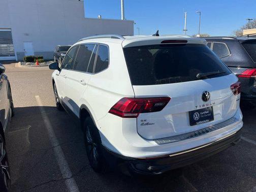 Pure White 2022 Volkswagen Tiguan 2.0T SE 4MOTION