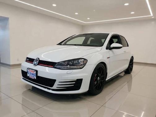 Pure White 2016 Volkswagen Golf GTI 2.0T S 4-Door