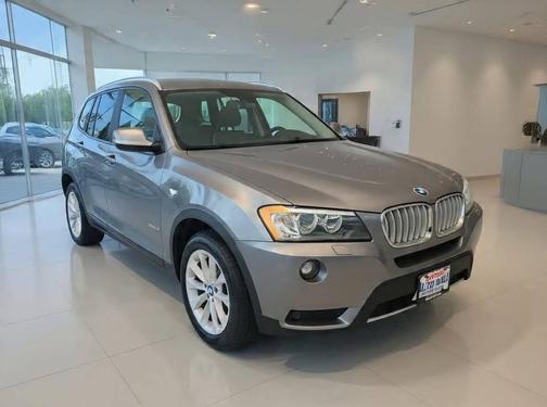 Space Gray Metallic 2014 BMW X3 xDrive28i
