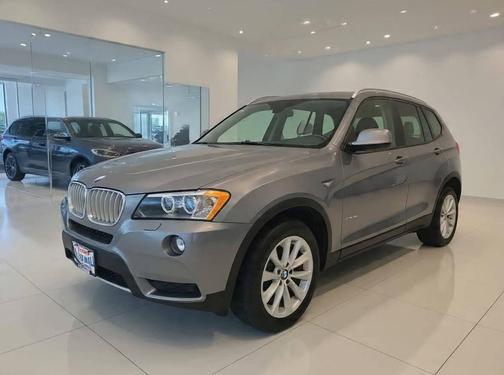 Space Gray Metallic 2014 BMW X3 xDrive28i
