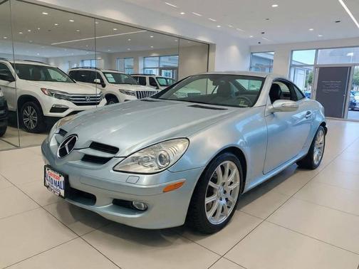 Black 2005 Mercedes-Benz SLK-Class SLK350 Roadster