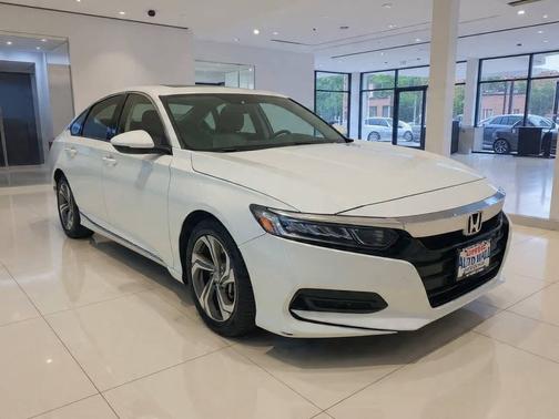 Platinum White Pearl 2018 Honda Accord EX-L