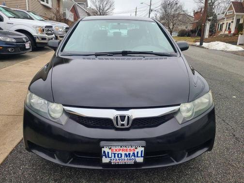 Crystal Black Pearl 2009 Honda Civic LX