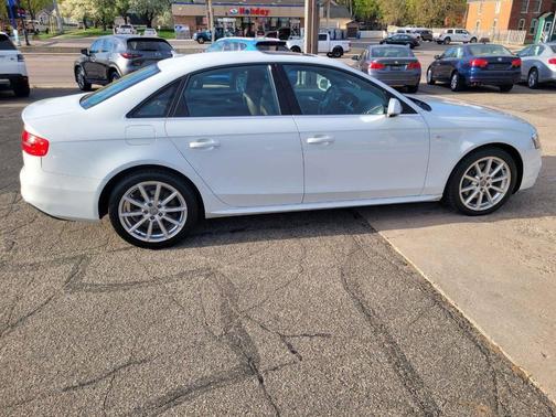 WHITE 2015 Audi A4 2.0T Premium Plus