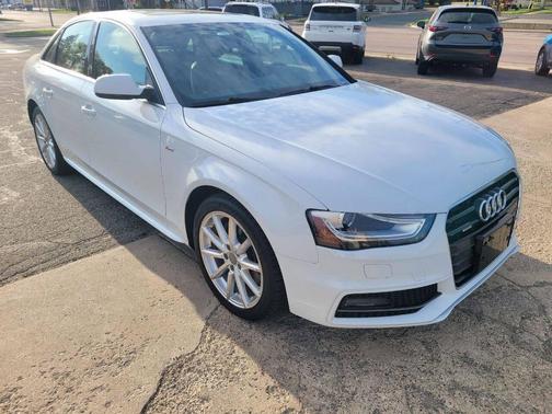 WHITE 2015 Audi A4 2.0T Premium Plus
