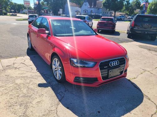 RED 2014 Audi A4 2.0T Premium Plus