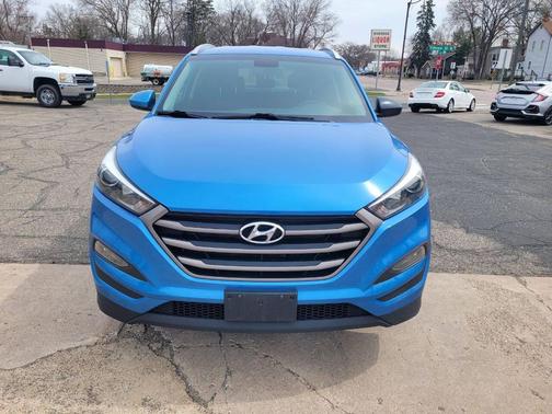 Caribbean Blue 2016 Hyundai TUCSON Limited