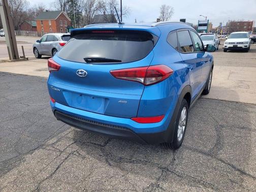 Caribbean Blue 2016 Hyundai TUCSON Limited