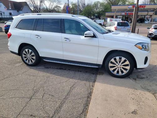 WHITE 2017 Mercedes-Benz GLS 450 4MATIC