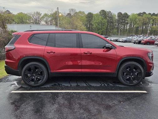 Volcanic Red 2025 GMC Acadia Elevation