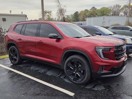 Volcanic Red 2025 GMC Acadia Elevation