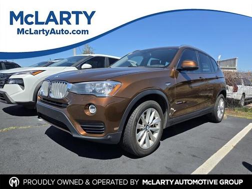 Bronze Metallic 2017 BMW X3 xDrive28i