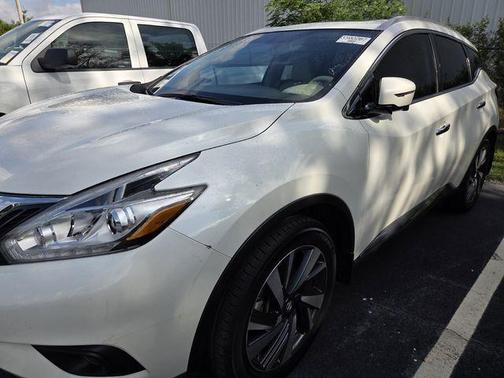 Pearl White 2016 Nissan Murano Platinum