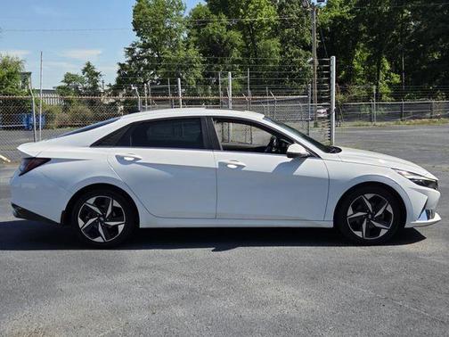Ceramic White 2021 Hyundai ELANTRA HEV Limited