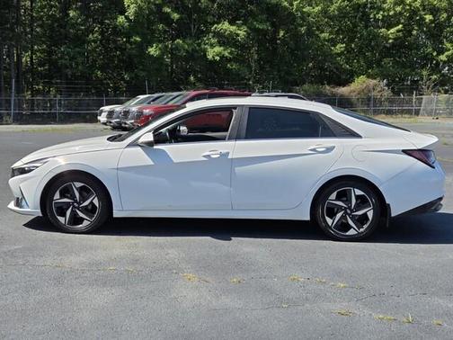 Ceramic White 2021 Hyundai ELANTRA HEV Limited