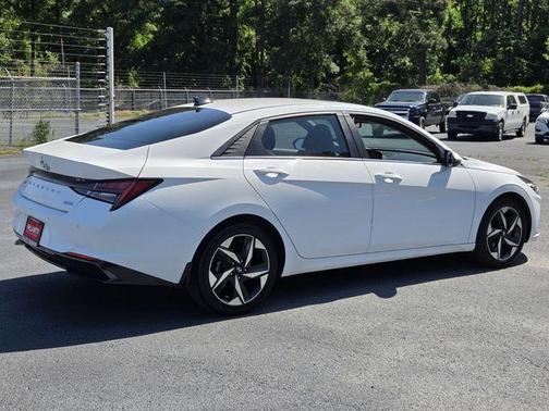 Ceramic White 2021 Hyundai ELANTRA HEV Limited