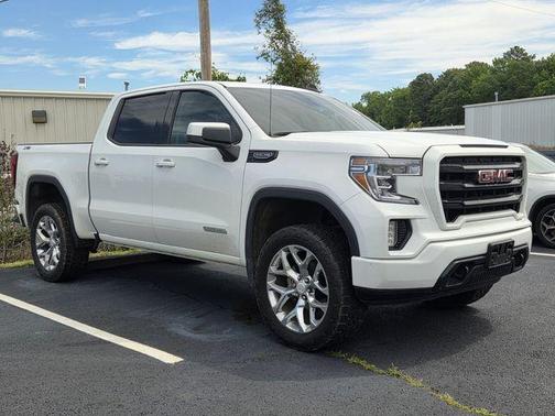 Summit White 2021 GMC Sierra 1500 Elevation