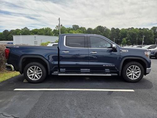 Pacific Blue Metallic 2021 GMC Sierra 1500 SLT