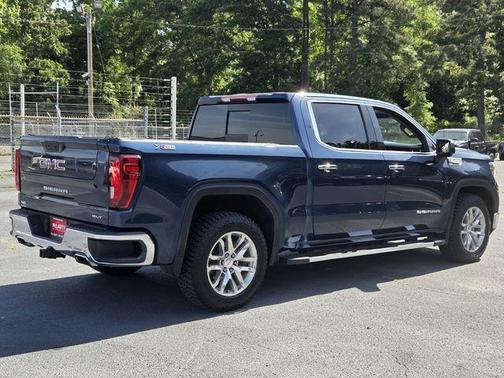 Pacific Blue Metallic 2021 GMC Sierra 1500 SLT