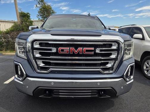 Pacific Blue Metallic 2021 GMC Sierra 1500 SLT