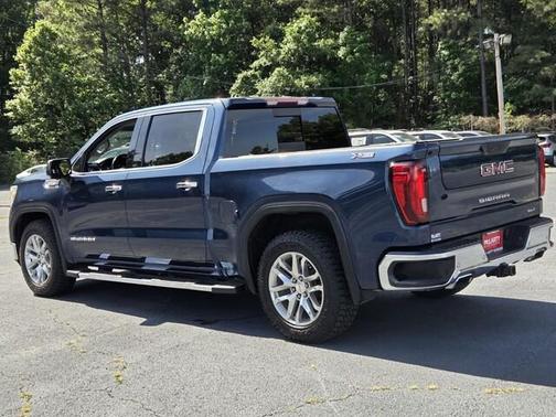 Pacific Blue Metallic 2021 GMC Sierra 1500 SLT