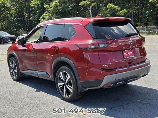 Scarlet Ember 2024 Nissan Rogue SL
