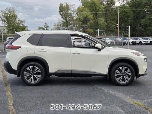 White 2023 Nissan Rogue SV