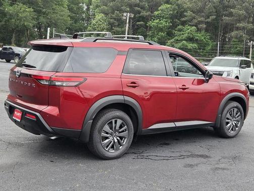Scarlet Ember 2026 Nissan Pathfinder SV