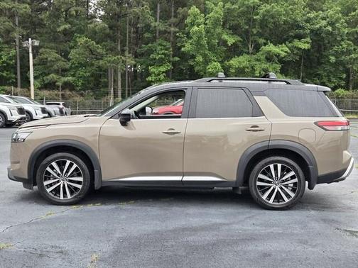 2 Tone Tan / Black Roof 2023 Nissan Pathfinder Platinum