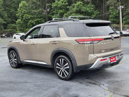 2 Tone Tan / Black Roof 2023 Nissan Pathfinder Platinum