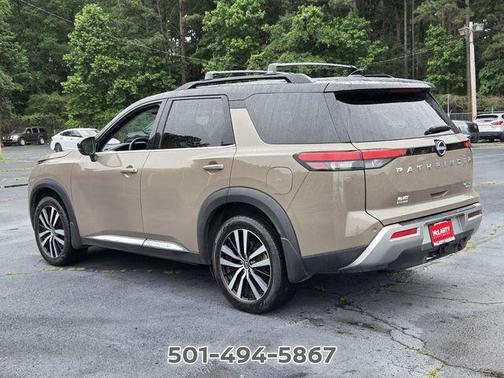 2 Tone Tan / Black Roof 2023 Nissan Pathfinder Platinum