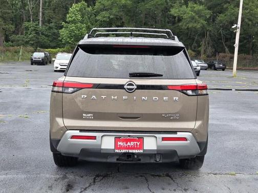 2 Tone Tan / Black Roof 2023 Nissan Pathfinder Platinum
