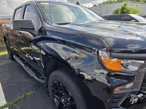 Black 2024 Chevrolet Silverado 1500 Custom
