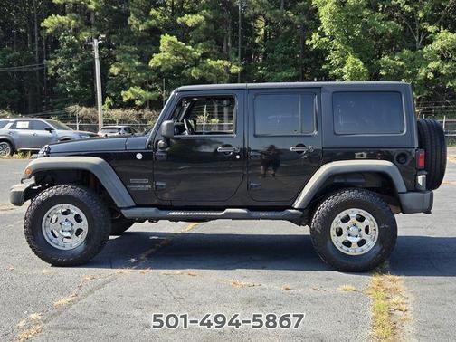 Black Clearcoat 2014 Jeep Wrangler Unlimited Sport