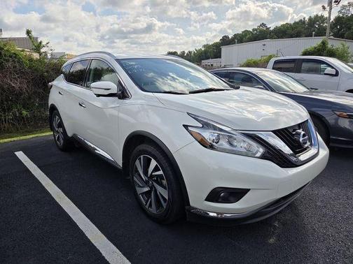 White 2018 Nissan Murano Platinum