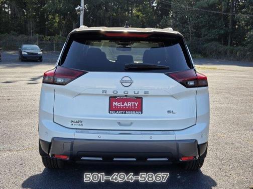 Wht Blk Roof 2024 Nissan Rogue SL