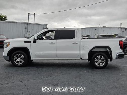 Summit White 2020 GMC Sierra 1500 SLE