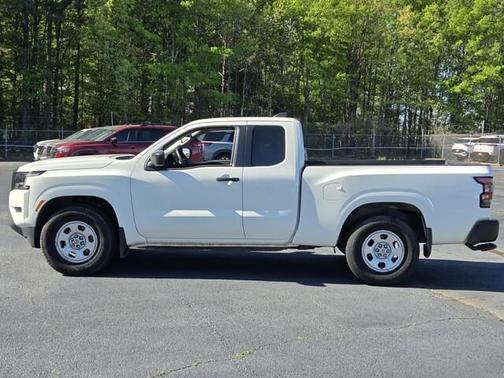 Glacier White 2024 Nissan Frontier S