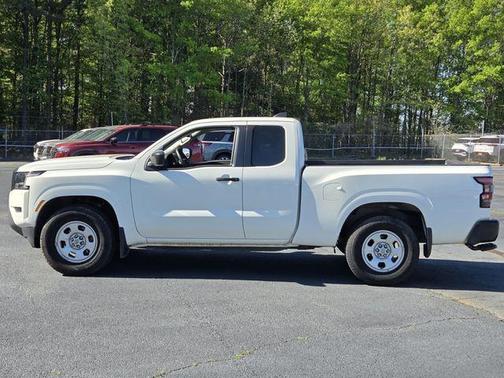 Glacier White 2024 Nissan Frontier S