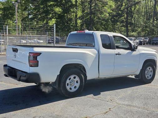 Glacier White 2024 Nissan Frontier S