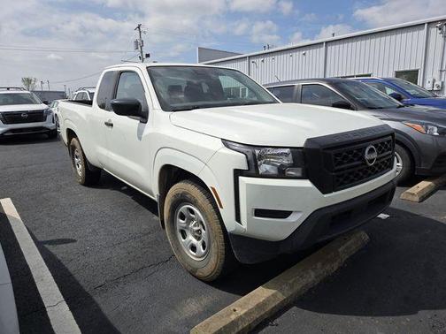 Glacier White 2024 Nissan Frontier S